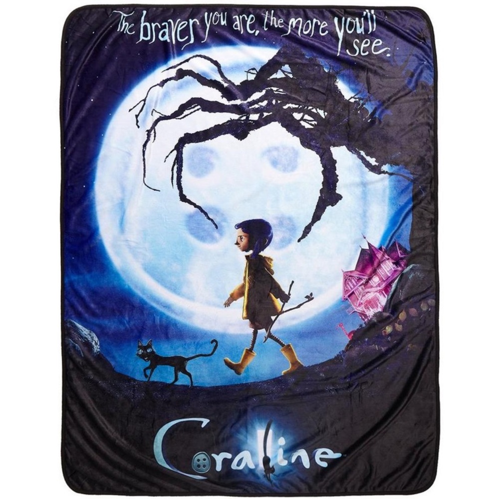 Coraline🌒Blanket - Picture 2 of 7